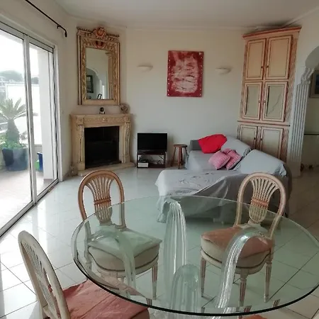 Appartement Rooftop Vue Mer Antibes Esterno foto